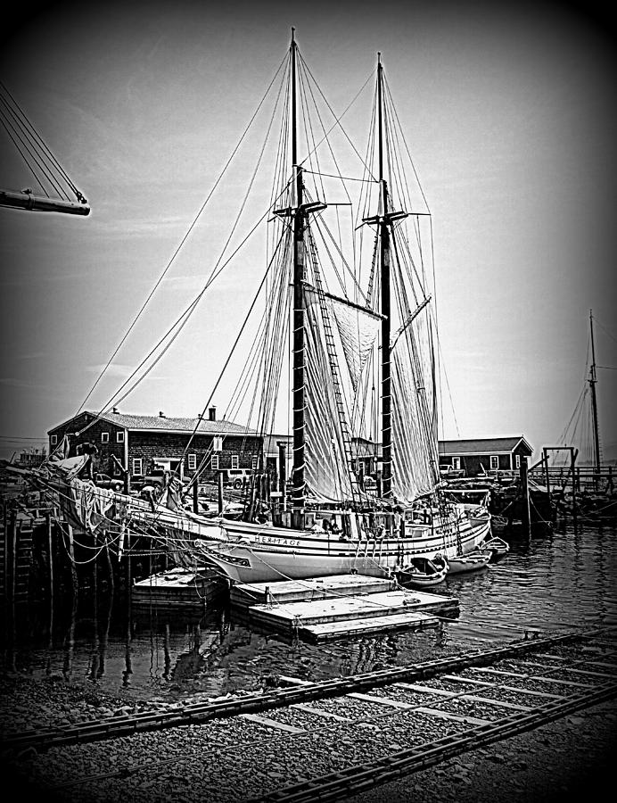 Heritage Setting Sails Photograph by Doug Mills
