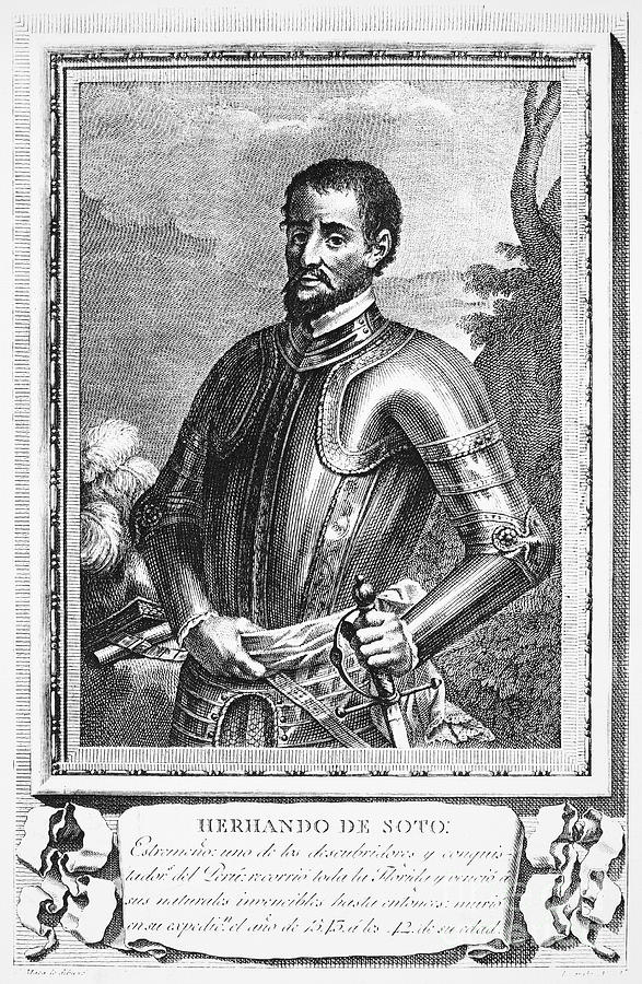 HERNANDO DE SOTO (c1500-1542) Photograph by Granger