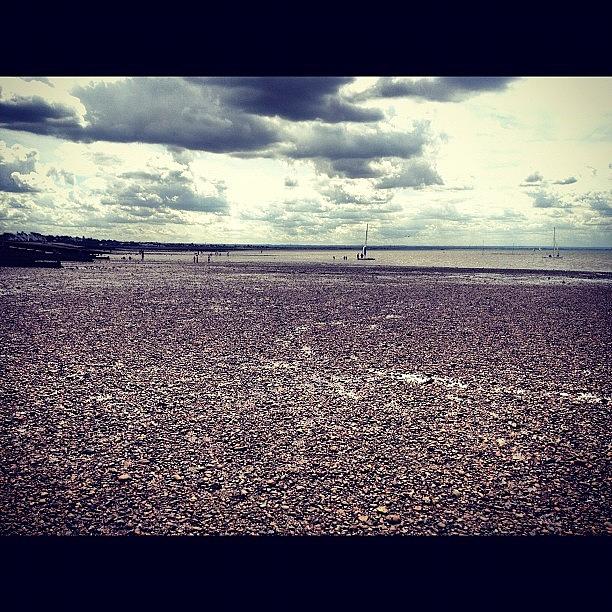 Holiday Photograph - Herne Bay, Low Tide by Antony Pope