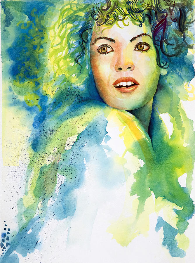 Herself Painting by Tony Macelli Herself Painting by Tony Macelli