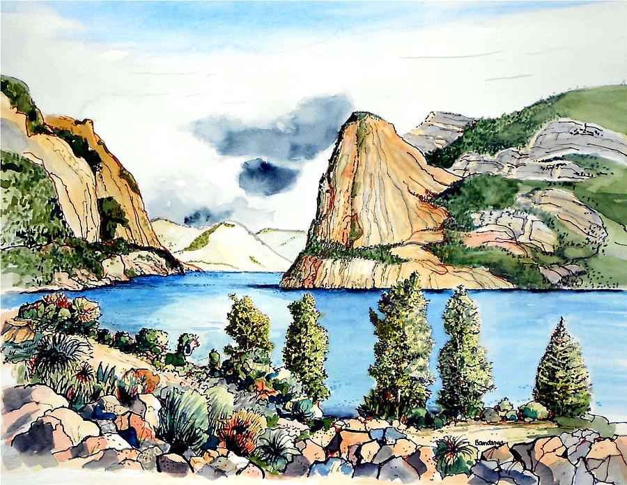 Hetch Hetchy Painting by Terry Banderas
