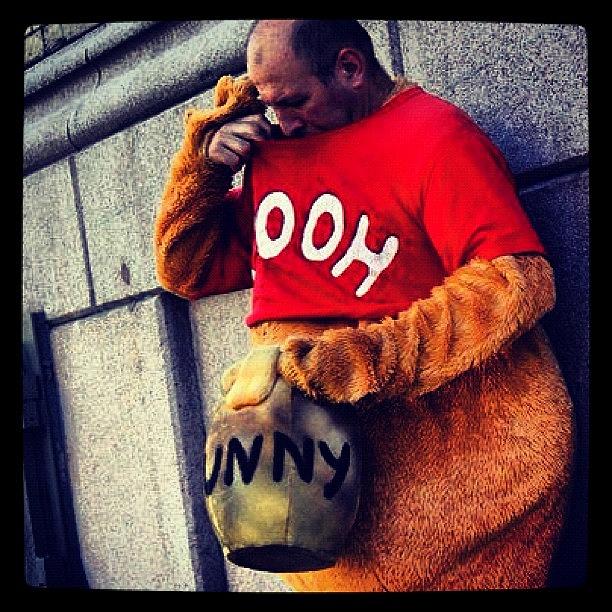 Norsk Photograph - Hey, Is Hes Winnie The Pooh!? #hahaha by Kiko Bustamante