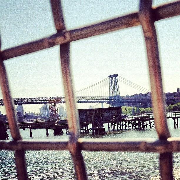 Brooklyn Photograph - Hi There, Williamsburg Bridge #brooklyn by Nick Sheingold