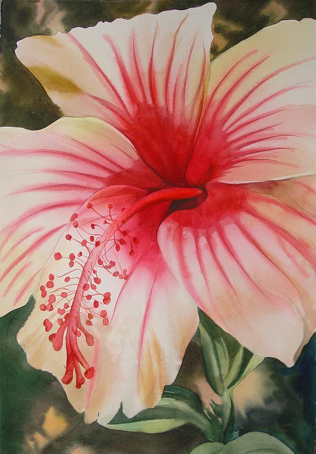 Hibiscus Again Painting by Marlene Gremillion