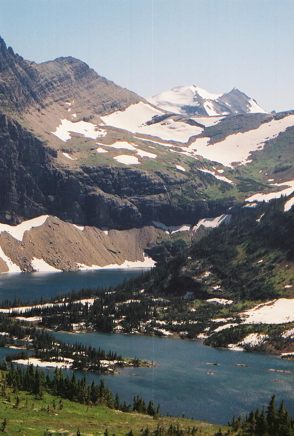 Nature Photograph - Hidden Lake - Glacier Park by C E McConnell