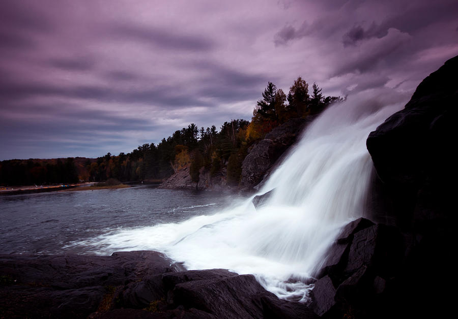 Waterfall Photograph - High Falls by Cale Best