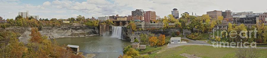 High Falls Panorama Photograph by William Norton