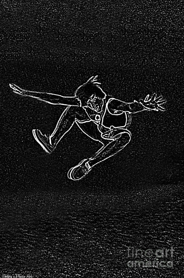 High Jump II Digital Art by Debbie Portwood