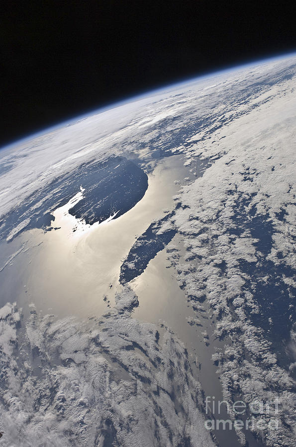 Gulf Of Saint Lawrence Photograph - High-oblique View Of The Gaspe by Stocktrek Images Gulf Of Saint Lawrence Photograph - High-oblique View Of The Gaspe by Stocktrek Images