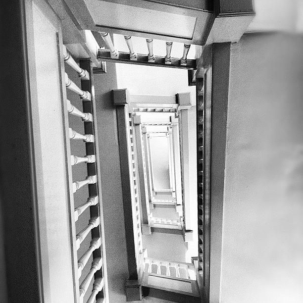 Blackandwhite Photograph - High. #picoftheday #iphoneography by Davis M