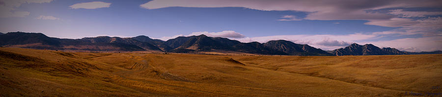 High Plains to Front Range Panoramic Photograph by Aaron Burrows