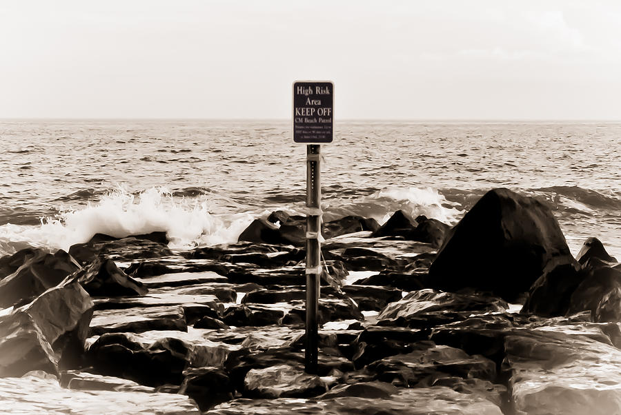 Risk Photograph - High Risk by Jason Heckman Risk Photograph - High Risk by Jason Heckman