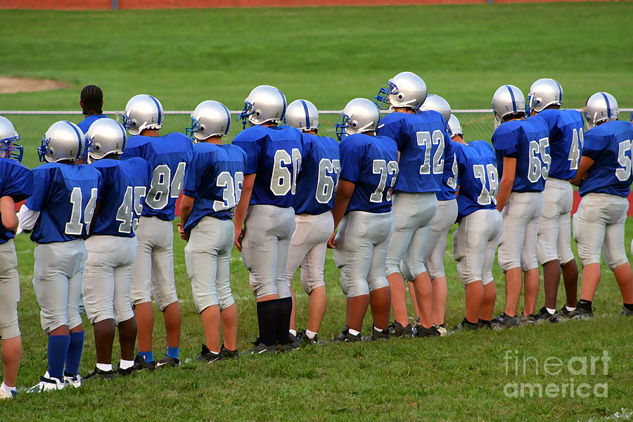 High School Football 2 Photograph by Susan Stevenson