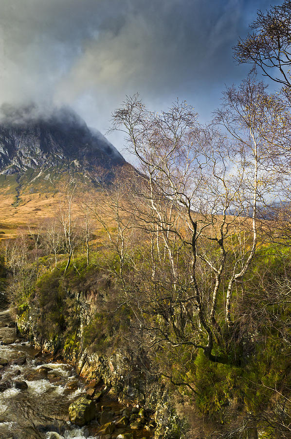 Highland view in autumn  Photograph by Gary Eason