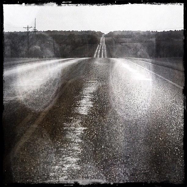 Backroads Photograph - Highway 281 Near Hico, Texas #highways by Michael Witzel