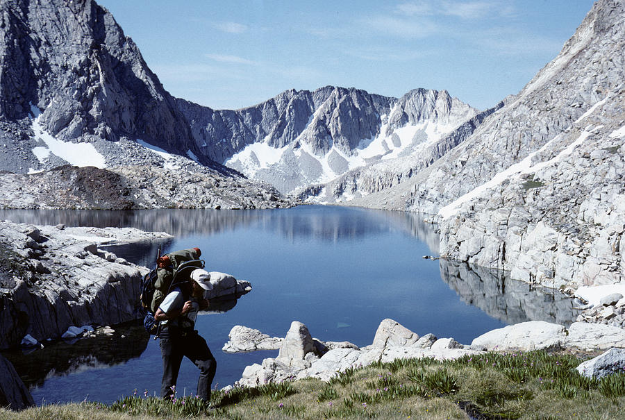 Hiking the High Sierra Photograph by John Farley