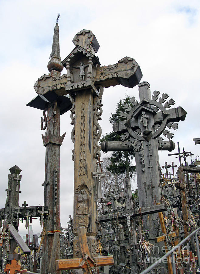 Hill Of Crosses 09. Lithuania Photograph