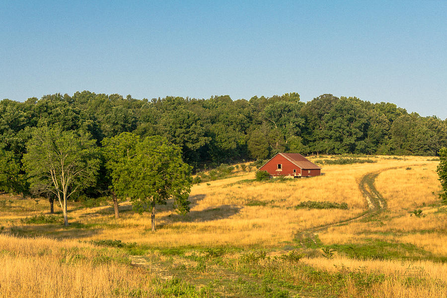 Hillside Barn Photograph by Leroy McLaughlin | Fine Art America