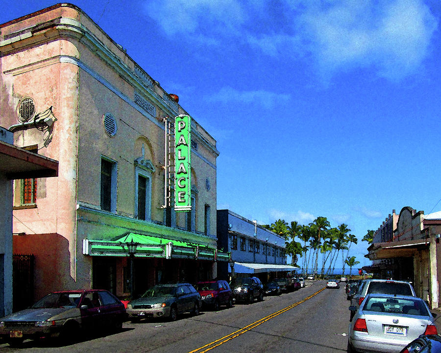 Hilo Palace Theater Photograph by Timothy Bulone