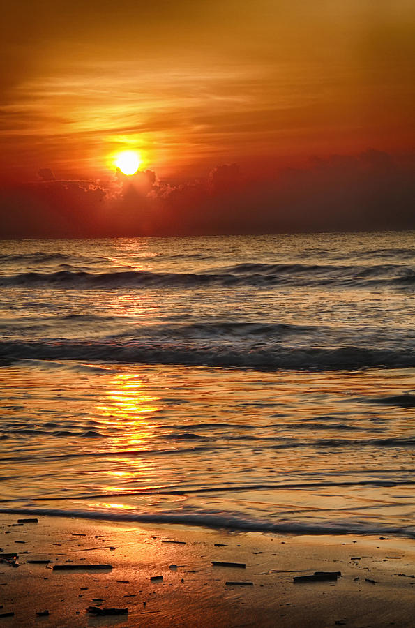Hilton Head Beach Sunrise Photograph by Joe Myeress