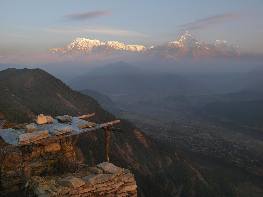 Mountain Photograph - Himalaya Range by Nina Papiorek