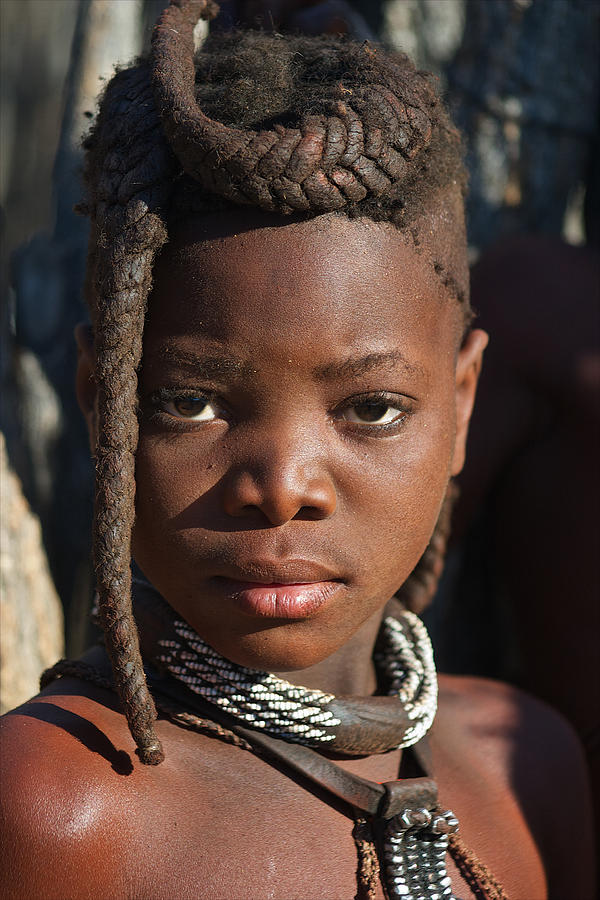 Himba Child 2 Photograph By David Kleinsasser-6052