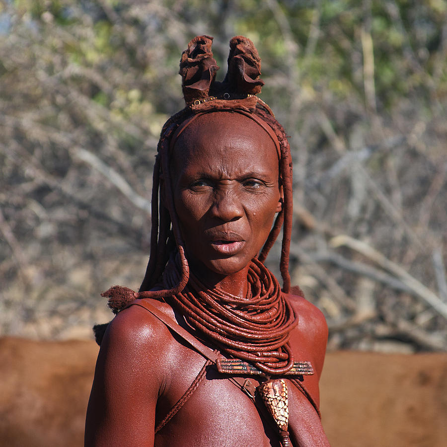 Himba Elder Namibia Photograph by David Kleinsasser