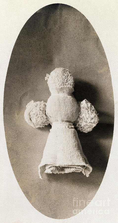 Hine: Doll, 1908 Photograph by Granger