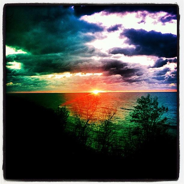 Sunset Photograph - #hipstlover #hipstamatic by Shawnna Smith