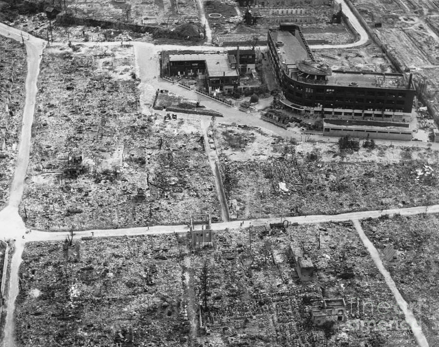 Hiroshima, 1945 Photograph by Photo Researchers