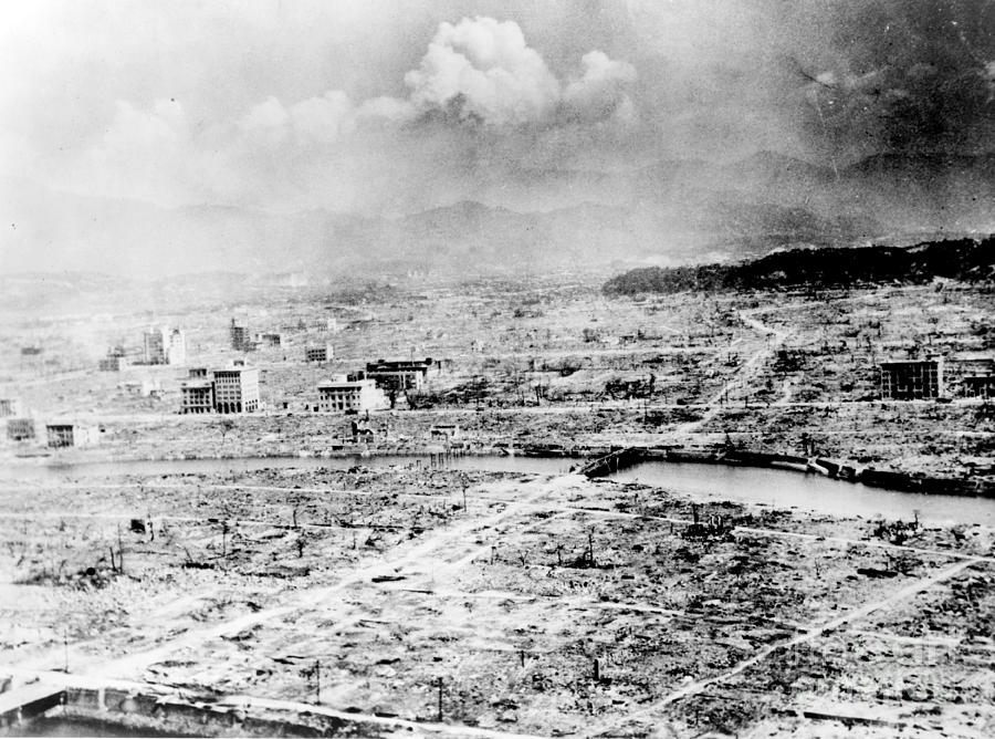 Hiroshima, 1945 Photograph by Science Source