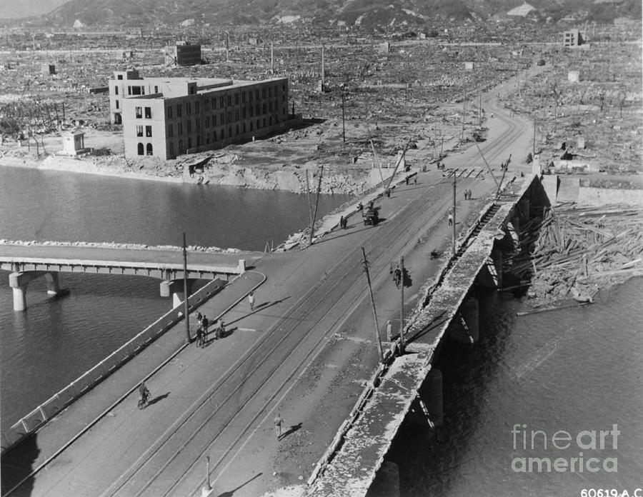 Hiroshima Photograph by Photo Researchers
