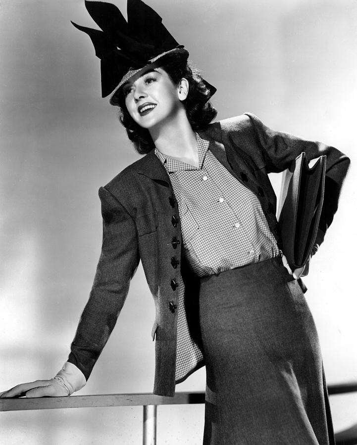 Movie Photograph - His Girl Friday, Rosalind Russell,1940 by Everett
