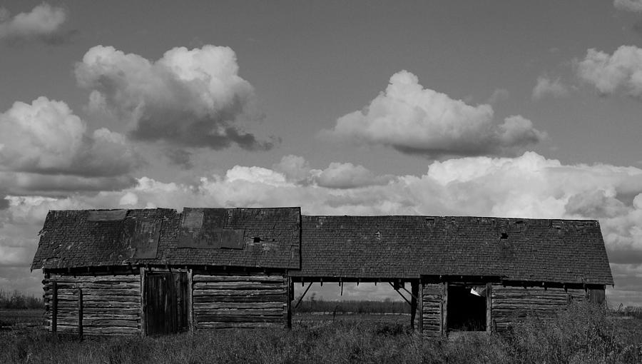 Barn Photograph - His N Hers by J C