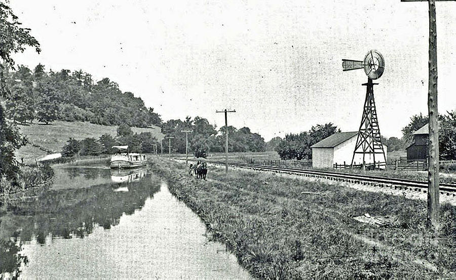 Historic Ohio Erie Canal  Photograph by Charles Robinson