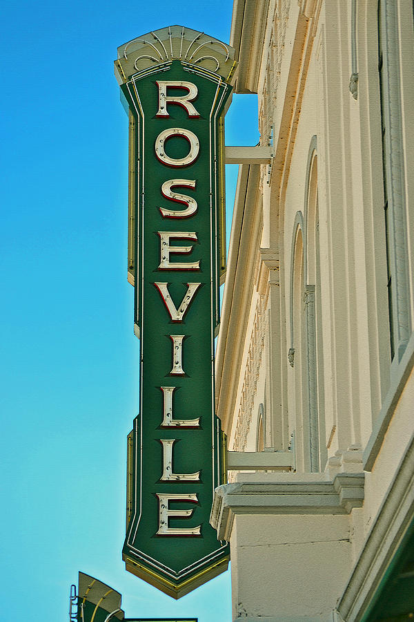 Historic Roseville California Photograph