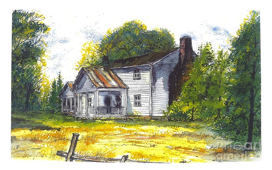 Historic Tennessee Farm Painting by Patrick Grills