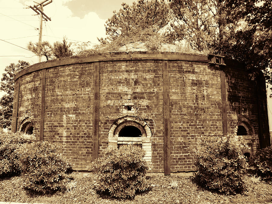 Historical Antique Brick Firing Kiln Decatur Alabama USA Photograph by Kathy Clark