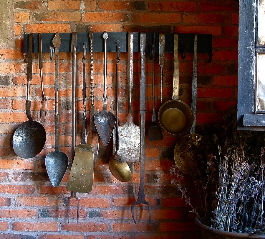 HISTORY tools of the kitchen trade Photograph by William OBrien