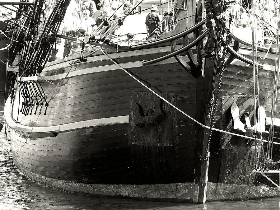 Vintage Photograph - HMS Bounty 3 by Scott Hovind