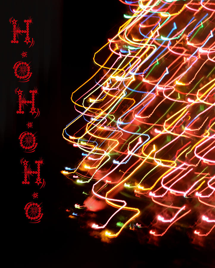 Christmas Photograph - Ho Ho Ho by Bill Cannon