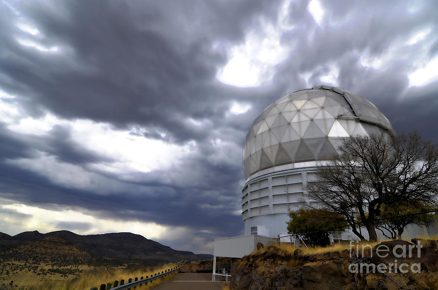 Hobby-eberly Telescope Observatory Dome Photograph by Phillip Jones