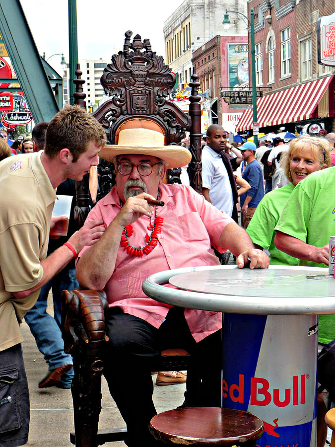 Holding Court on Beale Street Photograph by Jo Sheehan