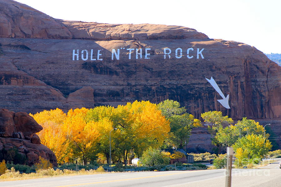 Hole In The Rock Photograph by Pamela Walrath