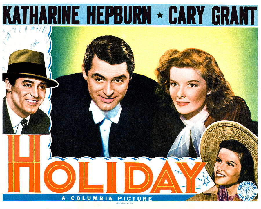 1930s Movies Photograph - Holiday, From Left Cary Grant by Everett