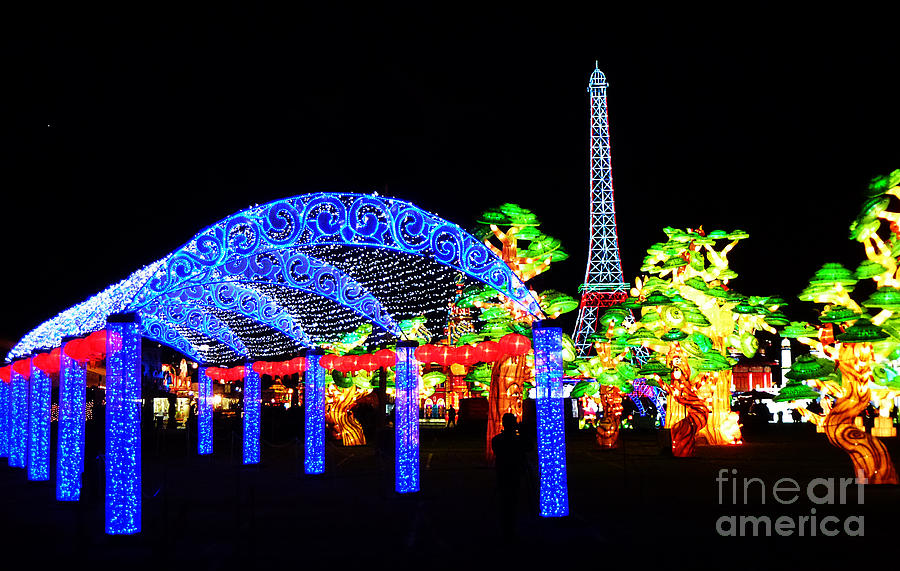 Holiday Lights 6 Photograph by Xueling Zou