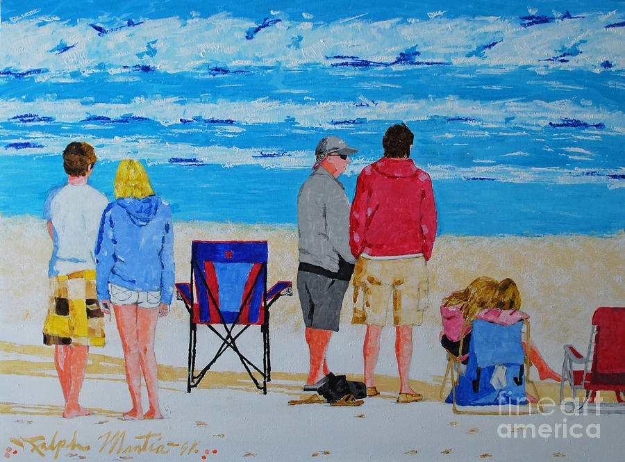 Holidays With Family Painting by Art Mantia