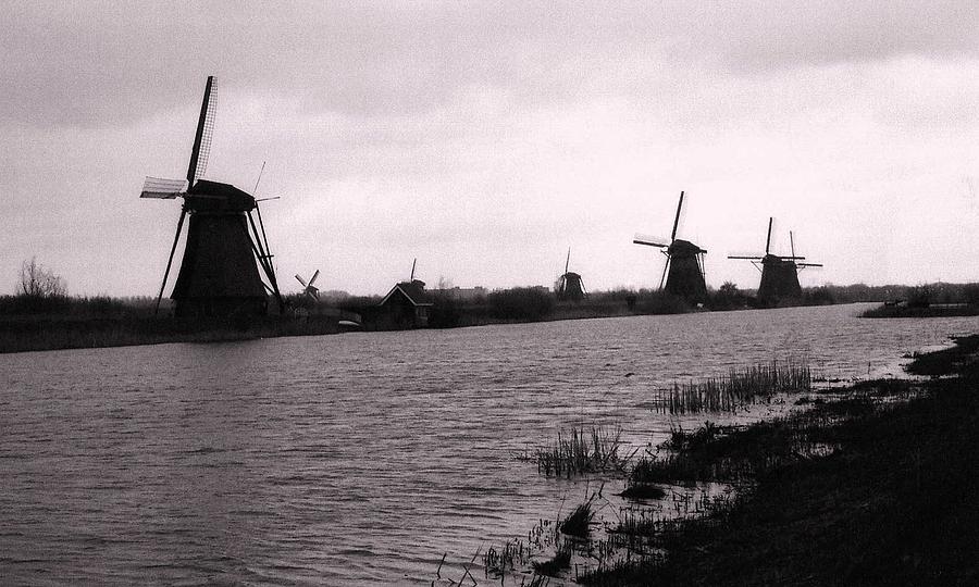 Holland Windmills Photograph by John Scates