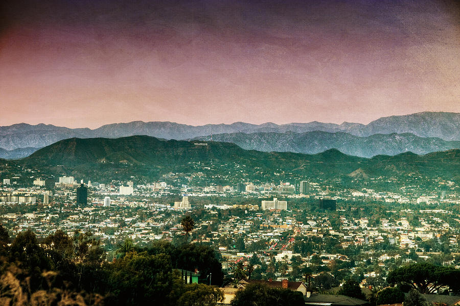 Hollywood at Sunset Photograph by Natasha Bishop