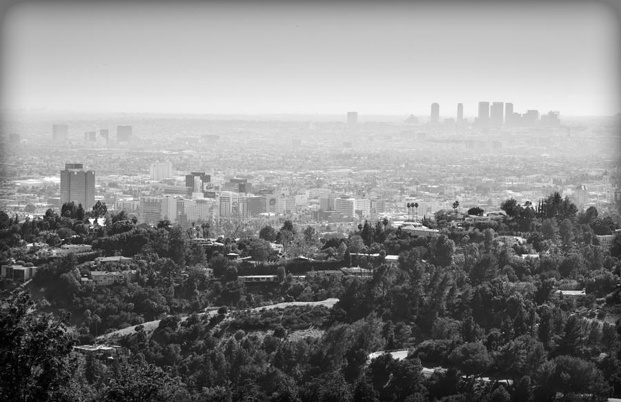 Hollywood From Above Photograph by Ricky Barnard